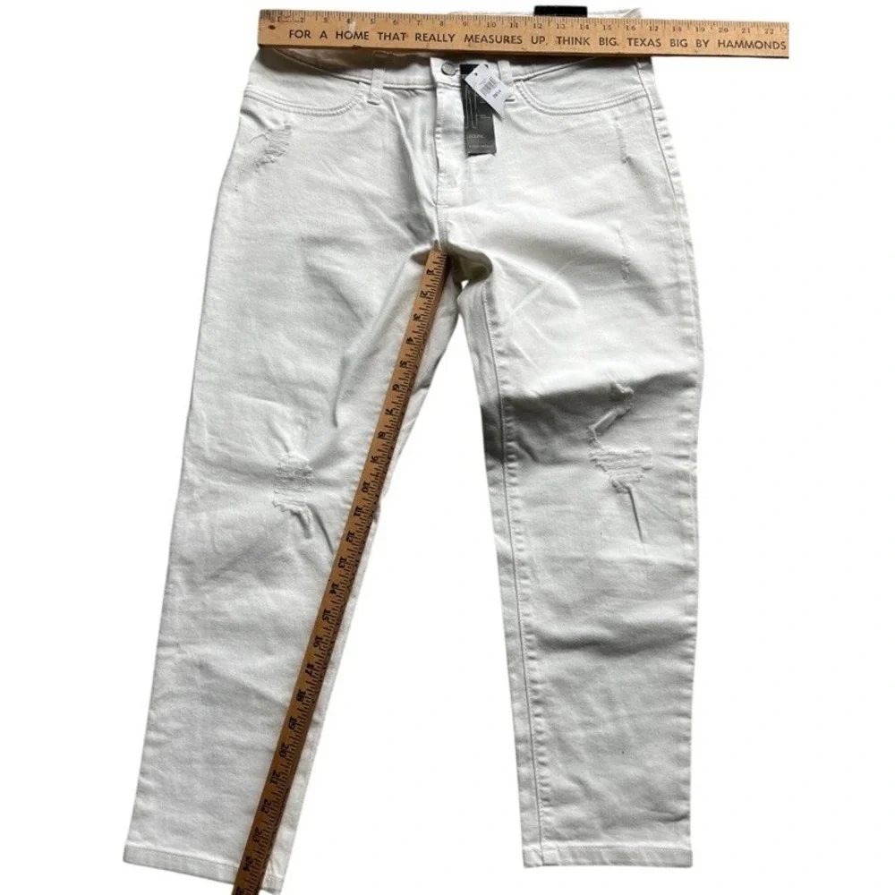 banana republic‎ 32/14 Leggings White Distressed